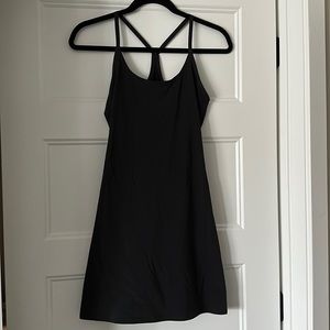 Outdoor Voices Black Racerback Workout Dress